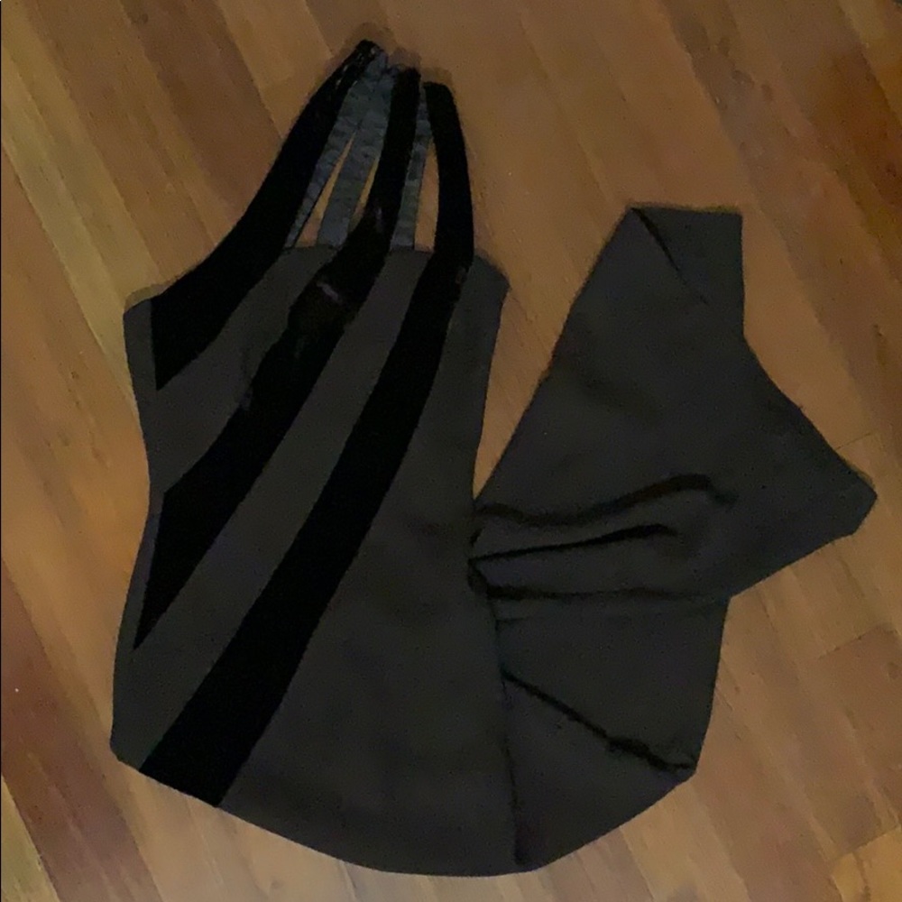 One shoulder formal dress